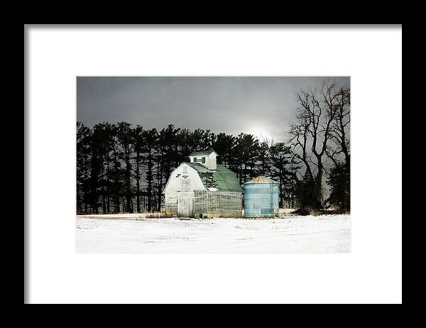 Barn Framed Print featuring the photograph Twos Company by Julie Hamilton