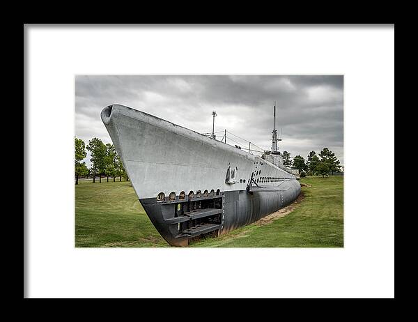 Submarine Framed Print featuring the photograph U. S. S. Batfish by James Barber