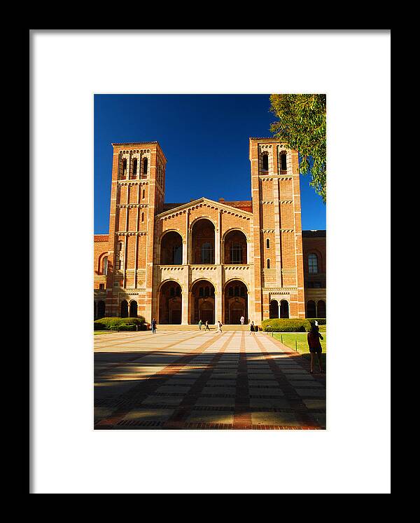 Royce Framed Print featuring the photograph Ucla by James Kirkikis