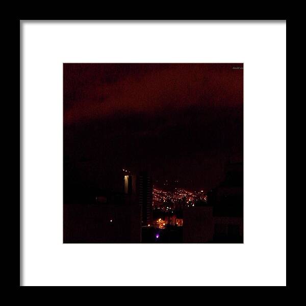 Notripod Framed Print featuring the photograph Under Light
from
the Stolen by David Cardona