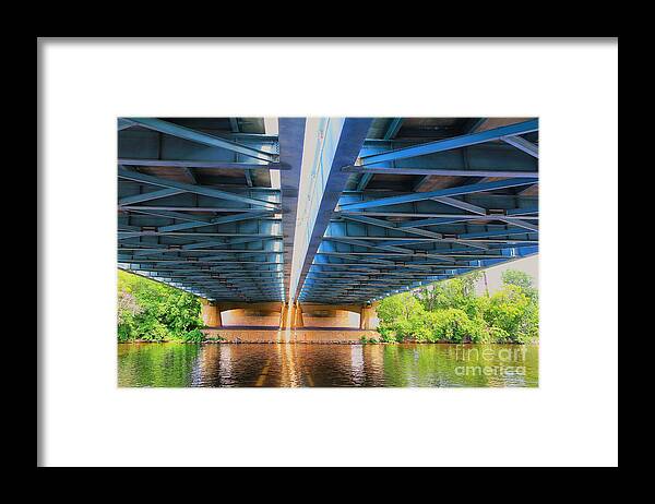 Bridge Framed Print featuring the photograph Under The Bridge by Teresa Zieba