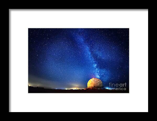 Under The Milky Way Framed Print featuring the photograph Under the Milky Way by Nir Ben-Yosef