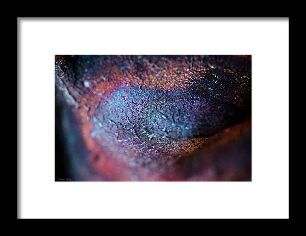 Colour Framed Print featuring the photograph Under Your Skin II by Sandra Parlow