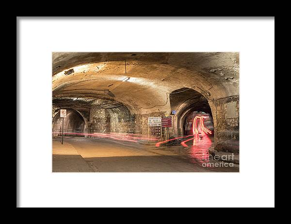 Action Framed Print featuring the photograph Underground Tunnels in Guanajuato, Mexico by Juli Scalzi
