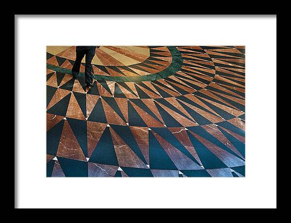 Union Framed Print featuring the photograph Union Floor by Kevin Bergen