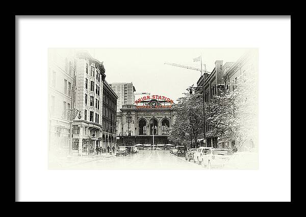 Union Station Framed Print featuring the photograph Union Station by Susan Rissi Tregoning