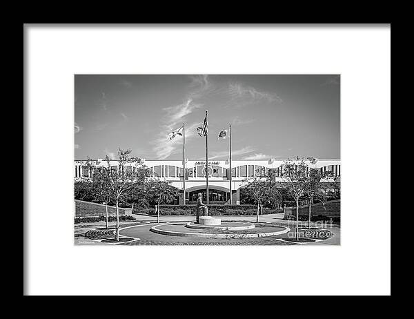 University Of Central Florida Framed Print featuring the photograph University of Central Florida Millican Hall by University Icons