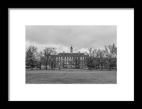Big Ten Framed Print featuring the photograph university of Illinois Quad by John McGraw