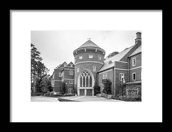 Queally Framed Print featuring the photograph University of Richmond Robins School of Business by University Icons