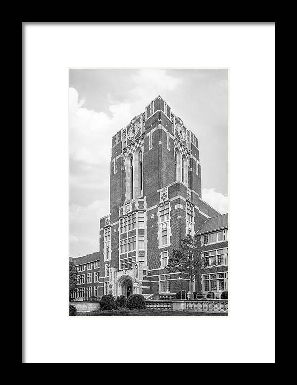 American Framed Print featuring the photograph University of Tennessee Ayres Hall by University Icons