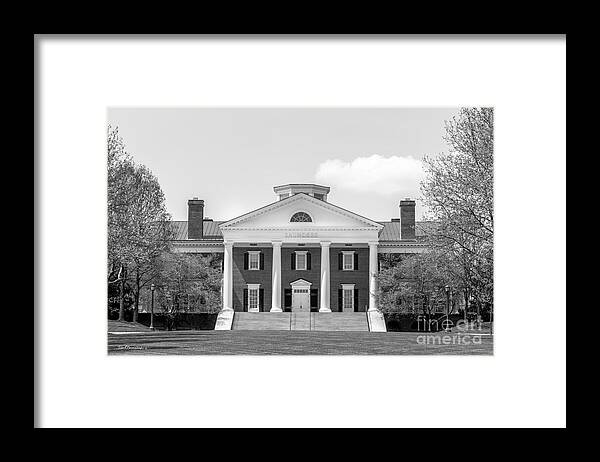 Business Framed Print featuring the photograph University of Virginia Darden School of Business by University Icons