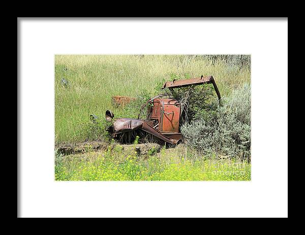 Auto Framed Print featuring the photograph Unknown Vehicle by Roland Stanke