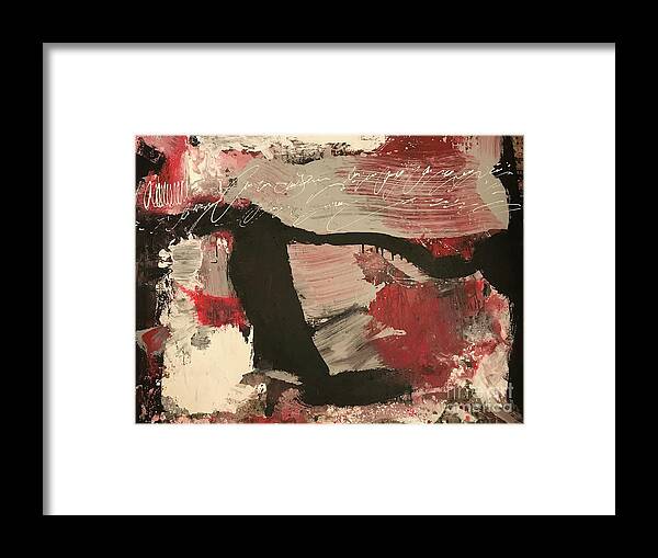 Romance Framed Print featuring the painting Untitled by Fereshteh Stoecklein