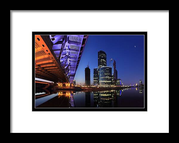 Night Framed Print featuring the photograph Untitled by Victoria Ivanova