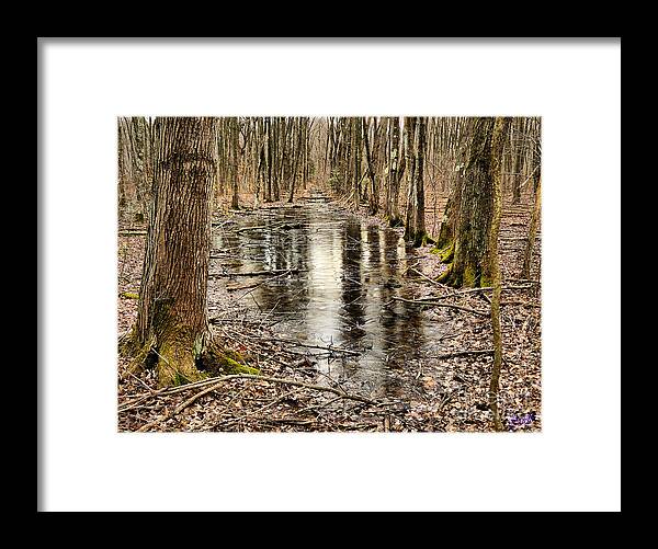 Cold Framed Print featuring the photograph Untitled1 by Jeff Breiman