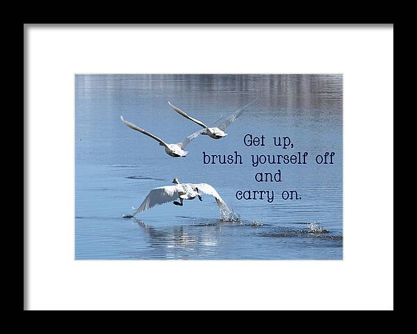 Nature Framed Print featuring the photograph Up, Up And Away Carry On by DeeLon Merritt