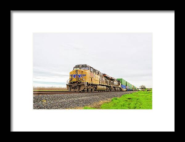 California Framed Print featuring the photograph Up5289 by Jim Thompson