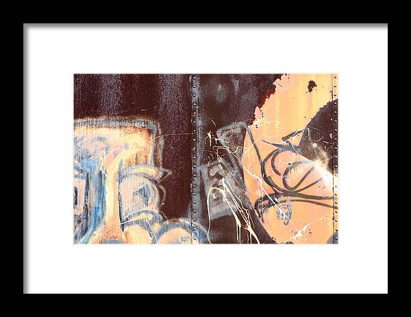 Rust Framed Print featuring the photograph Upper Cut by Kreddible Trout