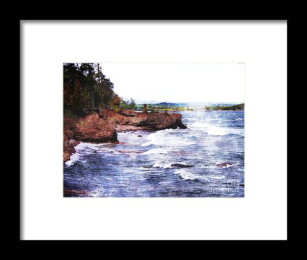 Marquette Framed Print featuring the photograph Upper Peninsula Landscape by Phil Perkins