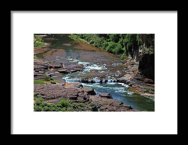 Landscape Framed Print featuring the photograph Upper Salt by Gary Kaylor