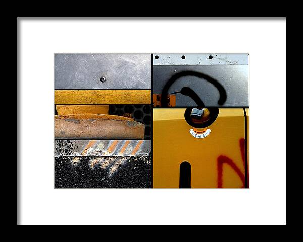  Urban Abstracts Framed Print featuring the photograph Urban Abstracts Compilations by Marlene Burns