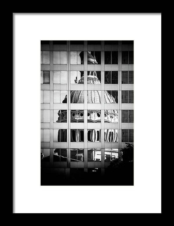 Blumwurks Framed Print featuring the photograph Urban Distortion by Matthew Blum