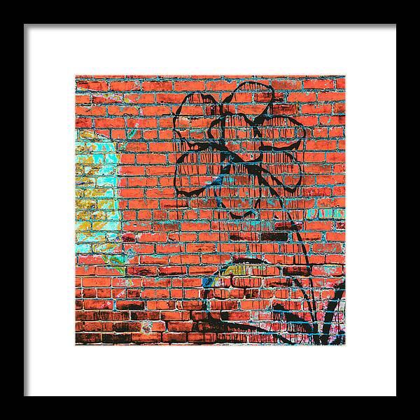 Vibrant Framed Print featuring the photograph Urban Spring by Lee Harland