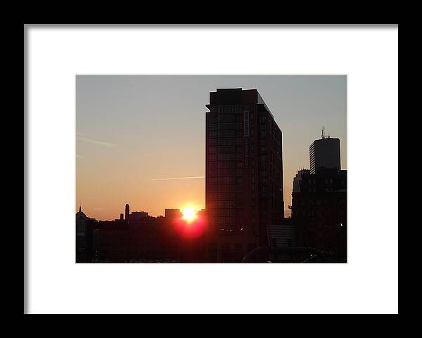 City Framed Print featuring the photograph Urban Sunset by Christopher Brown
