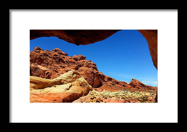 Valley Of Fire Framed Print featuring the photograph Valley of Fire 3 by Brook Burling