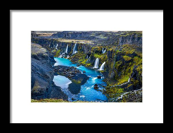 Highlands Framed Print featuring the photograph Valley of Tears - Iceland by Stuart Litoff
