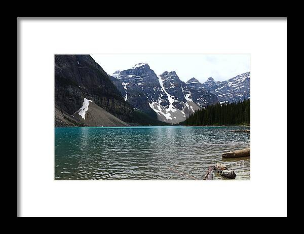 Canada Framed Print featuring the photograph Valley Of The Ten Peaks And Moraine Lake by Christiane Schulze Art And Photography