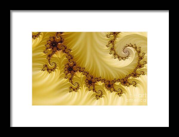 Clay Framed Print featuring the digital art Valleys by Clayton Bruster
