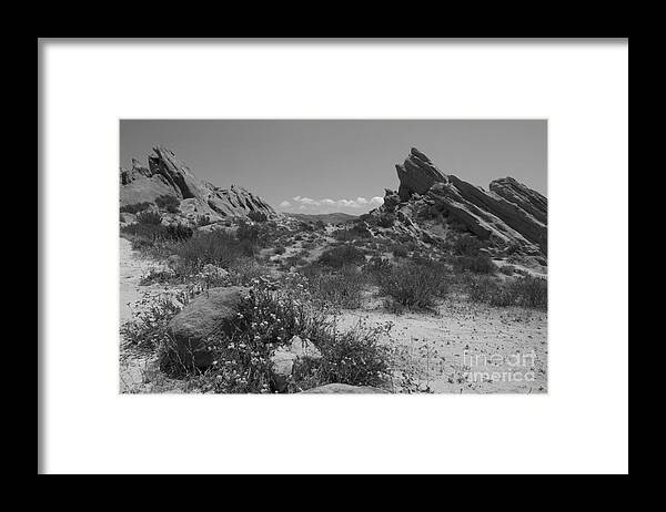 Vasquez Rocks Framed Print featuring the photograph Vasquez Rocks by Ivete Basso Photography