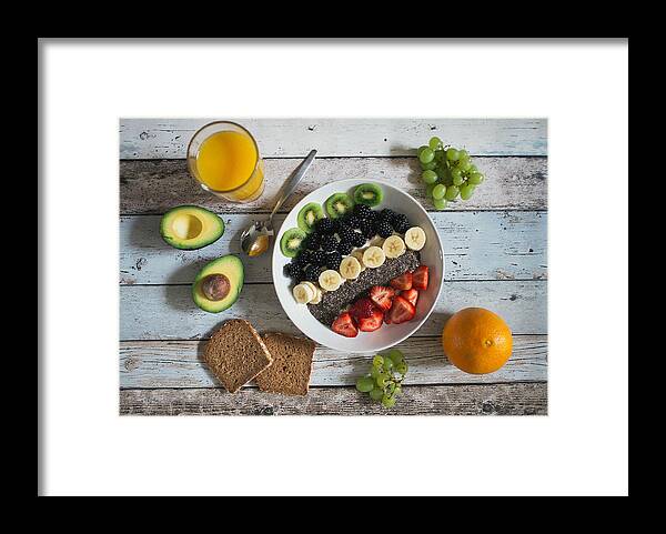 Vegan Framed Print featuring the photograph Vegan Life by Happy Home Artistry