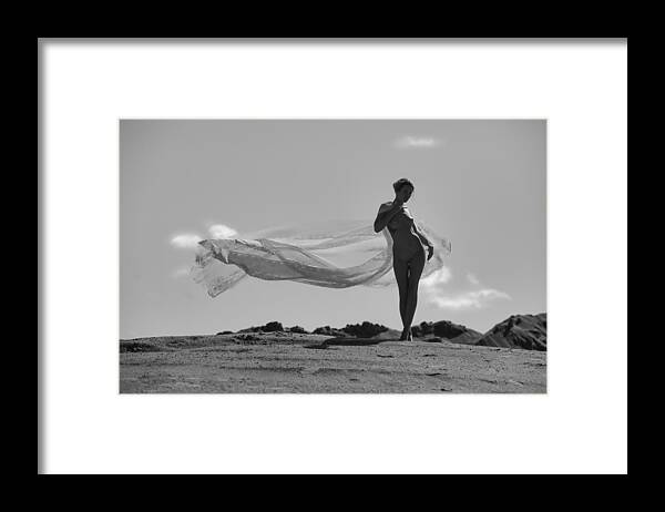 Russian Artists New Wave Framed Print featuring the photograph Veiled With Sun and Wind by Vitaly Vakhrushev
