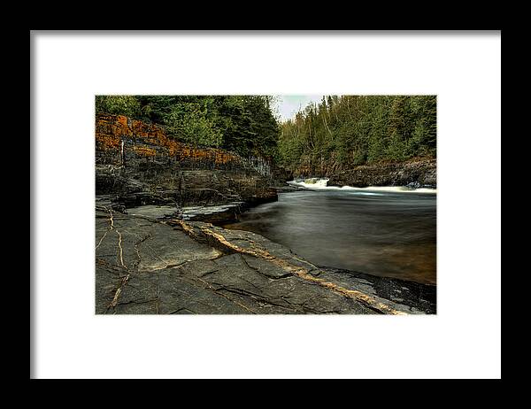 Current River Framed Print featuring the photograph Veins I by Jakub Sisak