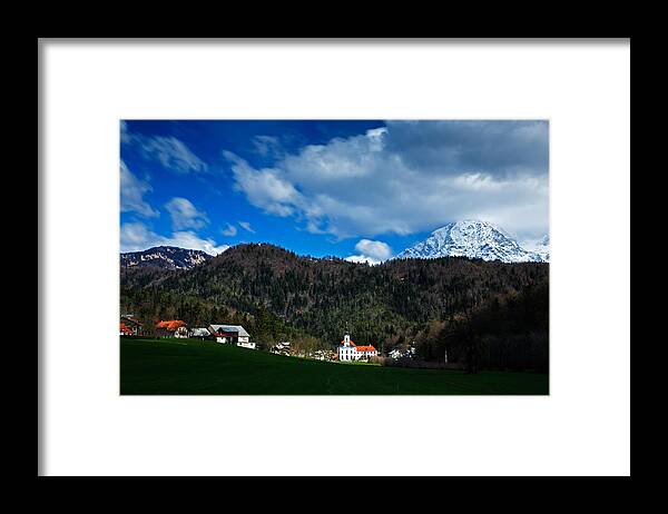 Adergas Framed Print featuring the photograph Velesovo Monastery in Adergas by Ian Middleton