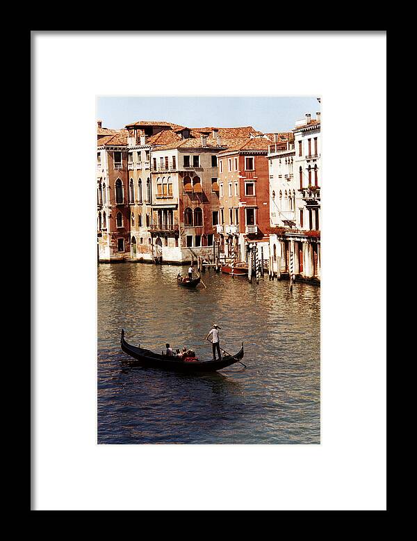 Landmarks Framed Print featuring the photograph Venice by Helga Novelli