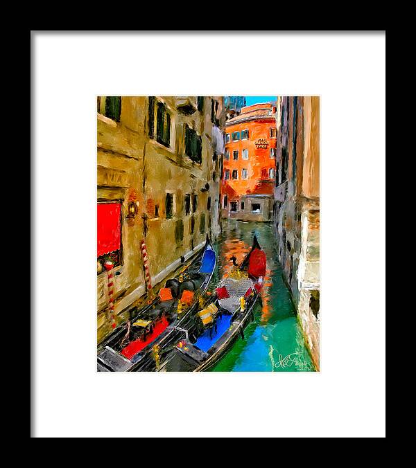 Italia Framed Print featuring the photograph Venice. Splendid Svisse by Juan Carlos Ferro Duque