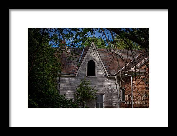 Abandoned Framed Print featuring the photograph Ventilated by Roger Monahan