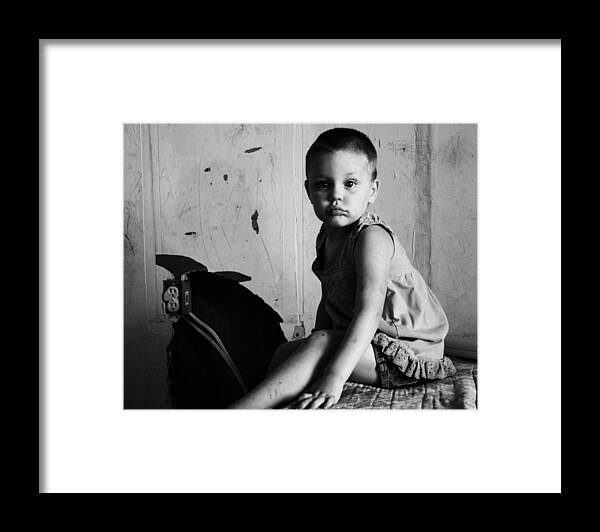 Poverty Framed Print featuring the photograph Victim of Circumstance by Dana Blalock