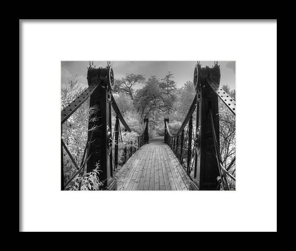 Bridge Framed Print featuring the photograph Victorian Bridge by Jane Linders