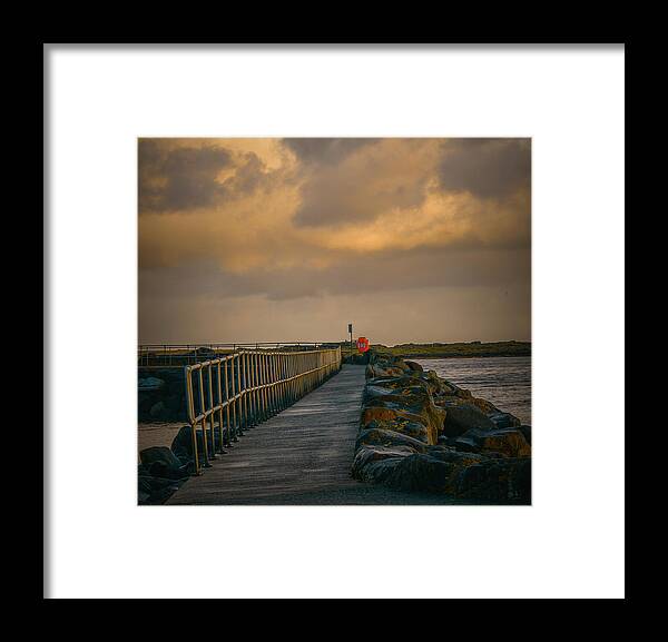 Nature Framed Print featuring the photograph View at Staffin 1 #g9 by Leif Sohlman