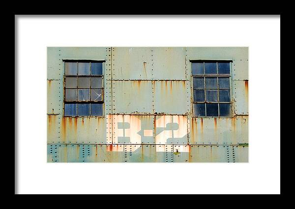 Machinery Framed Print featuring the photograph View B-2 by Ben Freeman