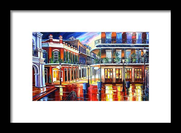 New Orleans Framed Print featuring the painting View from Jackson Square by Diane Millsap