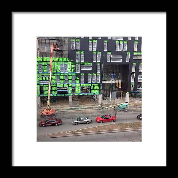  Framed Print featuring the photograph View From Moca by Marie Kazalia