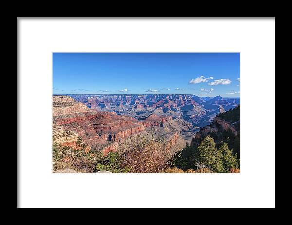 Arizona Framed Print featuring the photograph View from the South Rim by John M Bailey