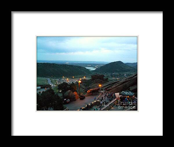  Framed Print featuring the photograph View From the Top 2 by Kelly Awad