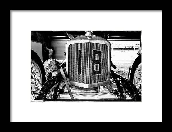 Indy 500 Framed Print featuring the photograph Vintage 18 by Josh Williams
