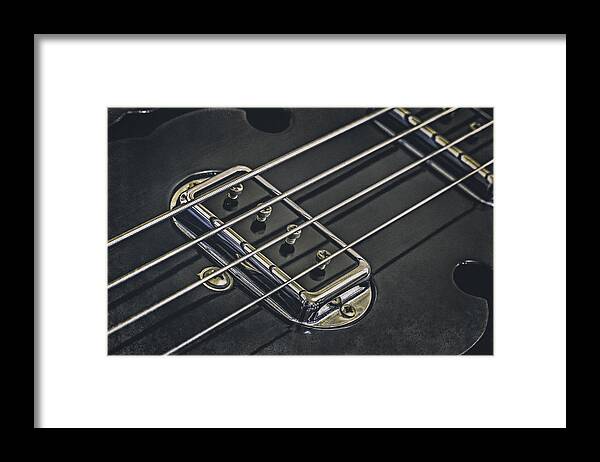 Scott Norris Photography Framed Print featuring the photograph Vintage Bass by Scott Norris